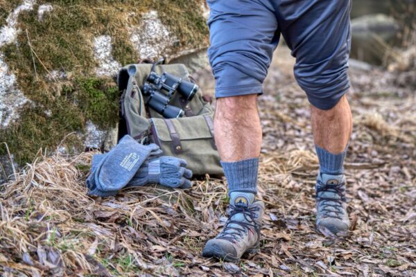 Bundesheersocken Wandern grau