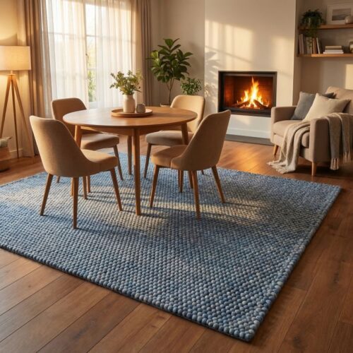 Colorado 3871 Schurwollteppich