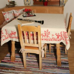 Tischteppich Fleckerlteppich bunt