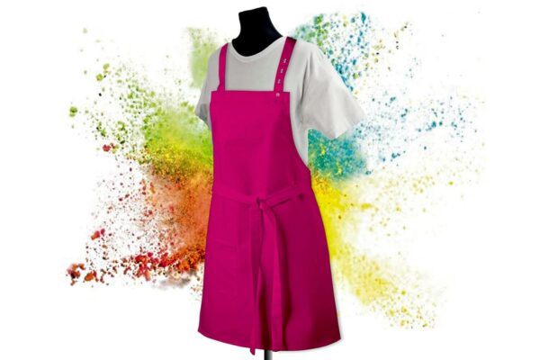 Kinderschürze Pink