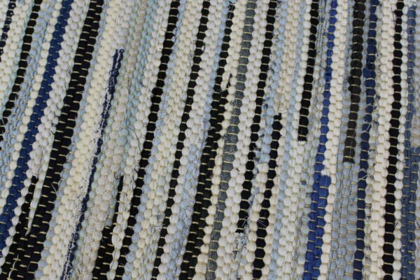 küchtenppich läufer blau 70 x 180cm detail