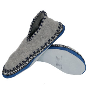 Walkpantoffel grau
