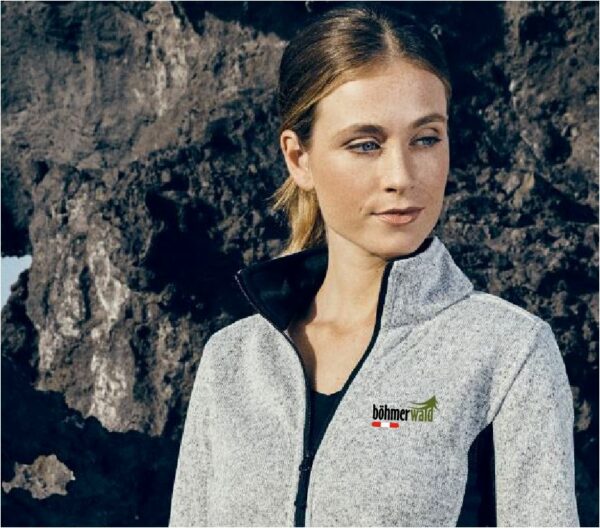 Böhmerwald Fleecejacke Stickshop Damen 2