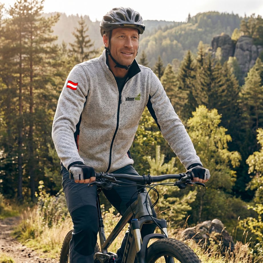 Böhmerwaldjacke Fahrrad Wappen