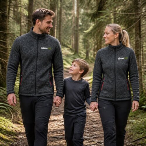 Fleecejacke Sport Böhmerwald Wandern
