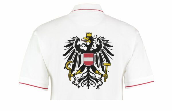 Rücken Stickoptik