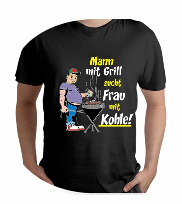 Grill Kohle Shirt stickshop