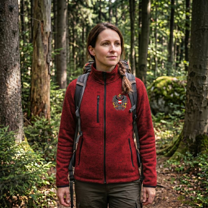 GRanitjacke Forts_rot_Damen_shop