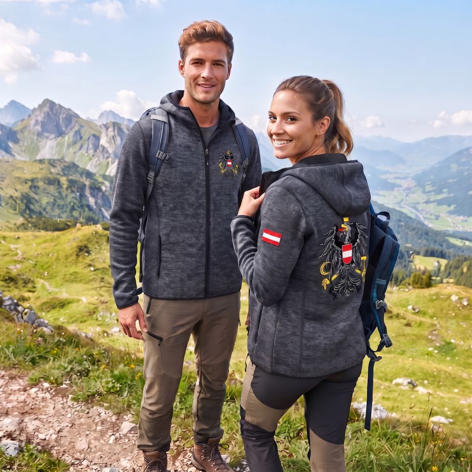 Österreich Jacke anthrazit shop 1