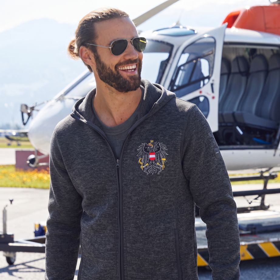 Österreich Jacke anthrazit shop 2